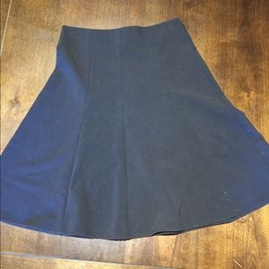 BLACK GEORGE SKIRT